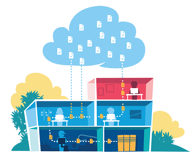 workplace automation software helping a business